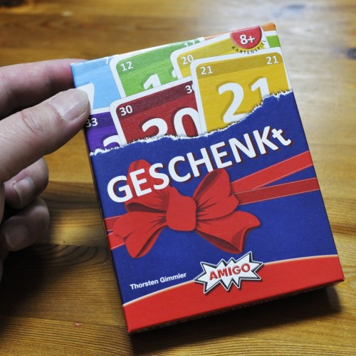 シンプルで盛り上がるカードゲーム「ゲシェンク（GESCHENKt）」をやってみる。