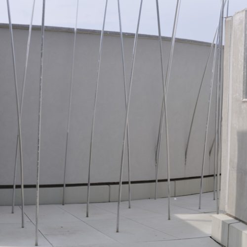 アコンチ・スタジオ MUSEUM-STAIRS / ROOF OF NEEDLES&PINS / 2013