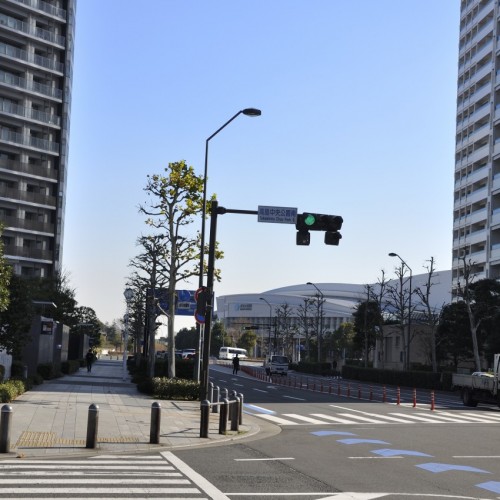 パシフィコ横浜への通路